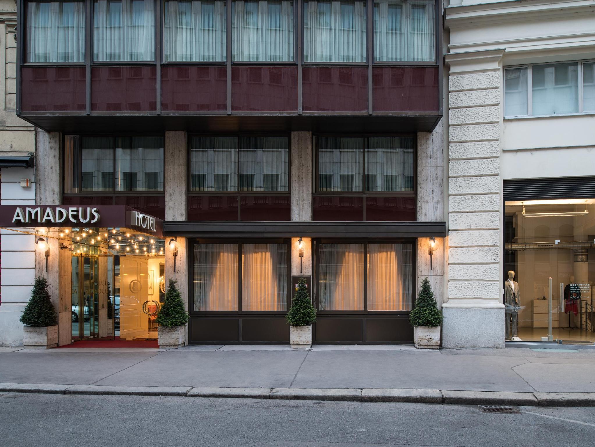 Hotel Amadeus Hotel Amadeus is a popular choice amongst travelers in Vienna, whether exploring or just passing through. Featuring a complete list of amenities, guests will find their stay at the property a comforta